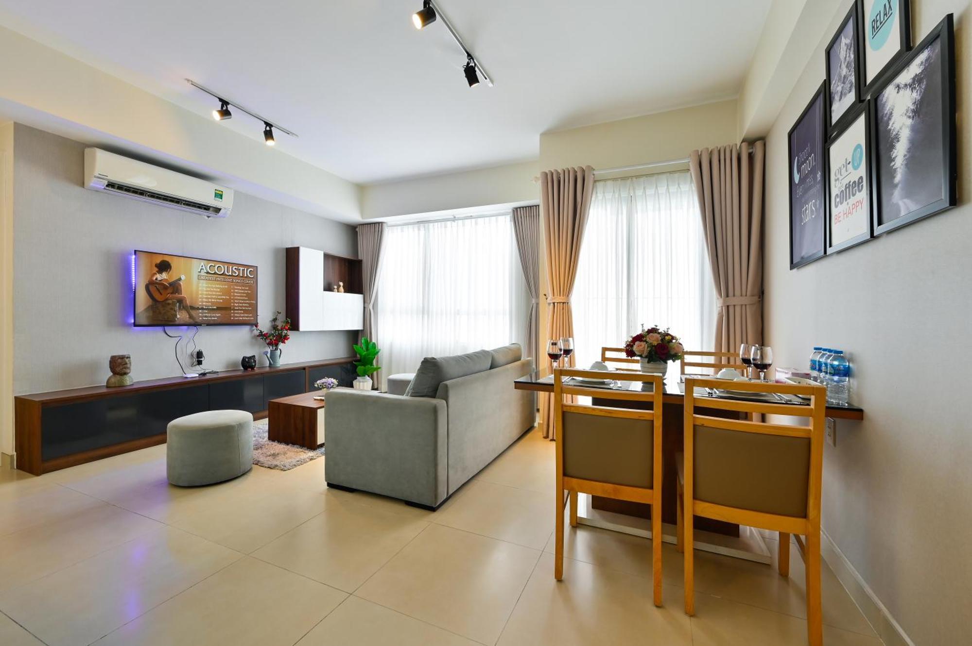 Wonderful 2 Bedroom Condo In Masteri T1, Fully Furnished With Full Amenities Ho Chi Minh City Exterior photo