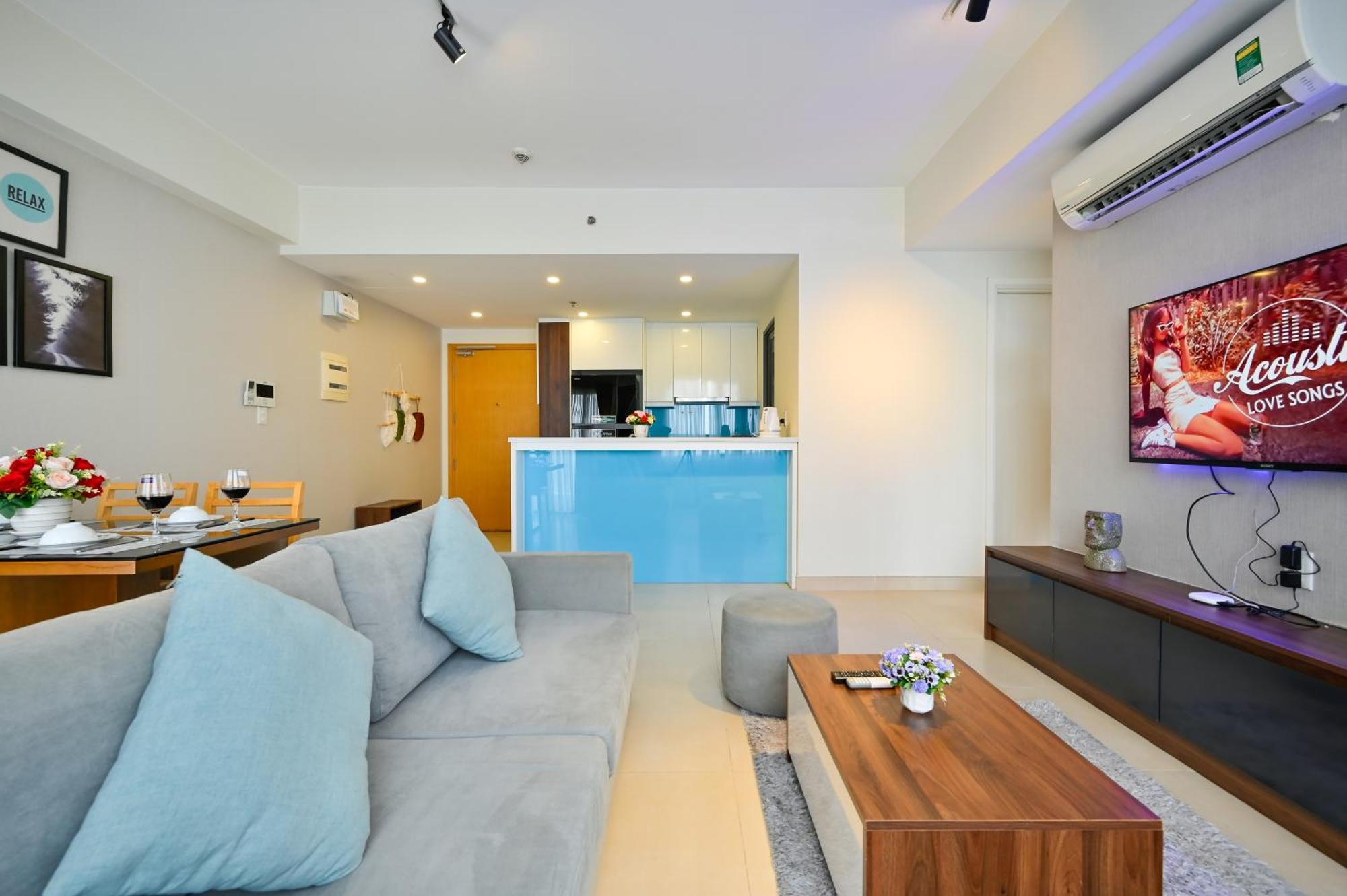 Wonderful 2 Bedroom Condo In Masteri T1, Fully Furnished With Full Amenities Ho Chi Minh City Exterior photo